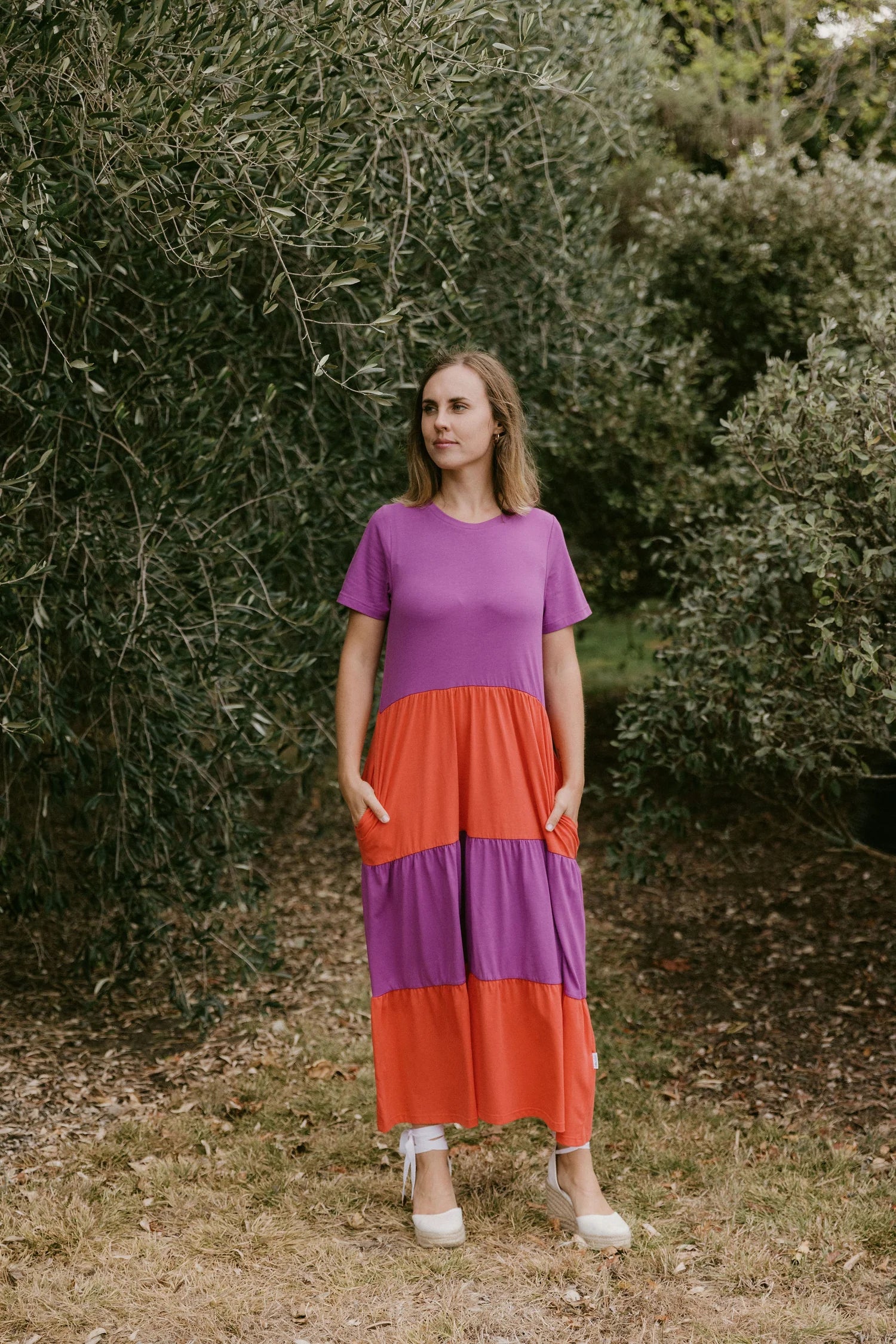 Kendall Dress Orchid & Berry  - HOME LEE