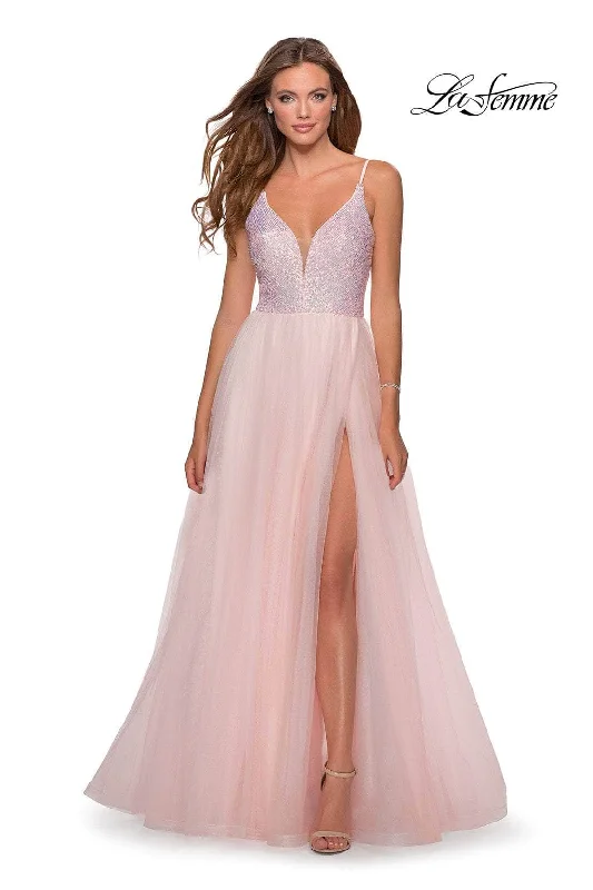 La Femme 28464 - Sequin Bodice Prom Dress