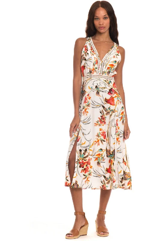 MORIBA EMBROIDERY DRESS