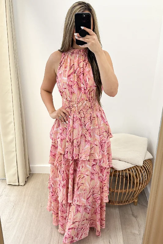 "Regal Romance" Dress (Blush)