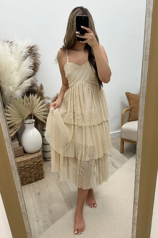 "Rest Of Me" Dress (Champagne)