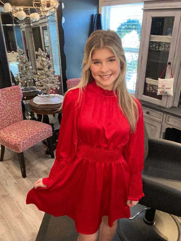Stunning Red Holiday Dress