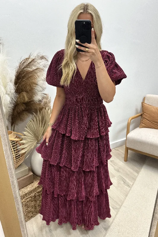 "The Original Wish" Dress (Sangria)