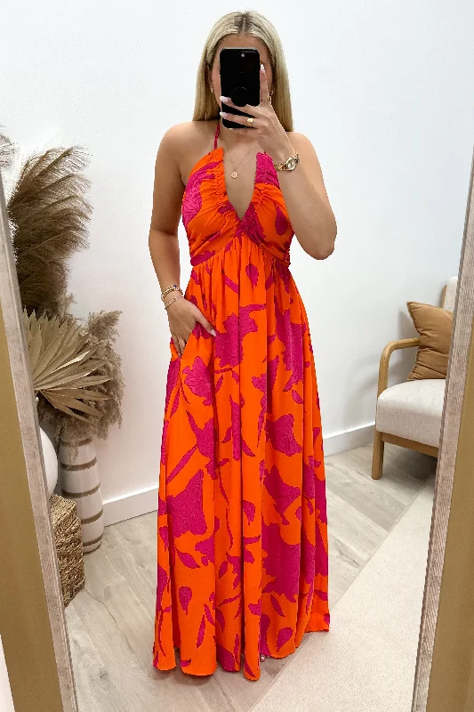 "Ultimate Getaway" Dress (Orange)